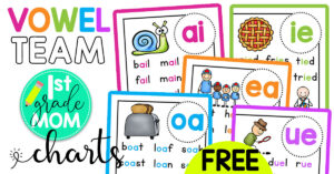 Vowel Team Worksheets